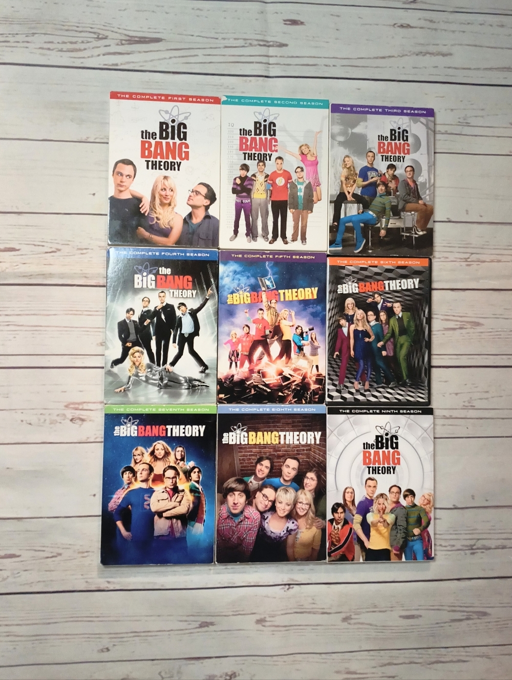The Big Bang Theory Seasons 1-9